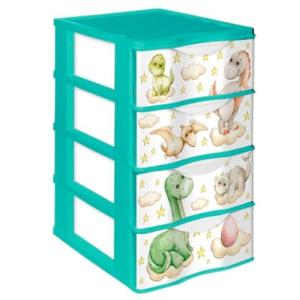Acan Tradineur - Cajonera de plástico, modelo Wagon Dinosau…