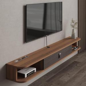 Pmnianhua Mueble de TV colgante para TV, mueble bajo para T…