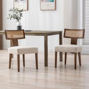 chairus Sillas de Comedor Tapizadas en Lino Juego 2 de Sill…