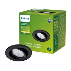 Philips Lighting - Foco Empotrado Exterior Fresco 4.6W, 270…