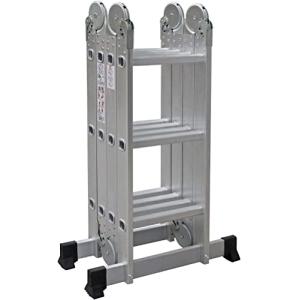 Escalera Articulada Plegable Multifunción Aluminio 4x3 Esca…