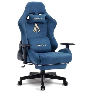 Andyou Silla Gaming, Silla para Videojuegos, Ergonómica Sil…