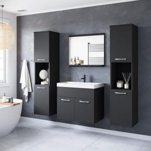 PIASKI Conjunto de Muebles de baño Montreal XL, Juego de Mu…