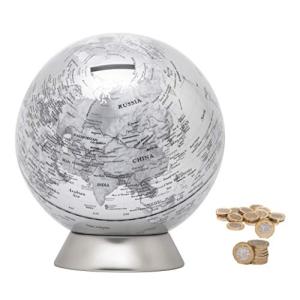 Exerz Huchas Globo Diámetro 16cm/ Caja De Dinero Alcancía -…