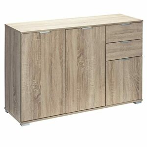 CASARIA Cómoda Alba Amario de Oficina de Madera 3 Puertas 2…