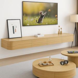 Ribanedy Mueble TV Suspendido Moderna | Consola de Medios d…