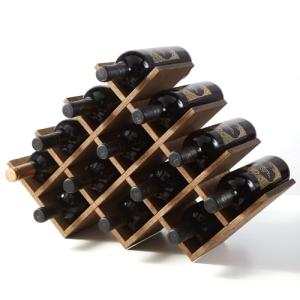 KIRIGEN botellero de Madera para 13 Botellas de Vino, botel…
