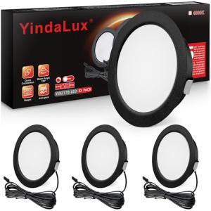 YindaLux 3x Focos LED Interior Techo 12V, 4000K Blanco natu…