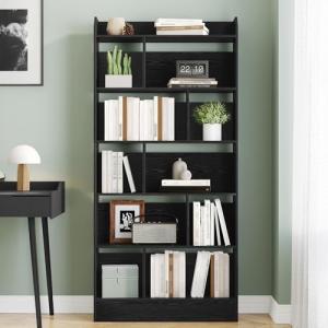 Hzuaneri Librería Estantería Biblioteca con 6 Compartimento…
