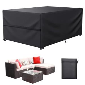LCGOD Funda Muebles de jardín Impermeable, Funda Mesa Exter…