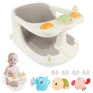 Aragallant Asiento de Baño para Bebé de 6  meses, Silla Bañ…