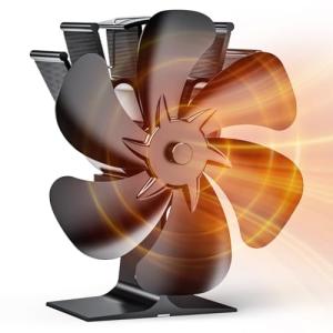 Wopigh 6 PáGinas Ventilador de Chimenea,Ventilador no Eléct…