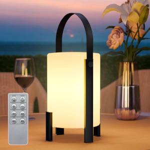 RWWR LED Lámpara de Mesa Recargable Lámpara Portátiles Inal…