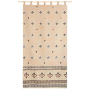 Cortina alpujarreña con trabillas FLOR DE LIS Nº52 de 140x2…