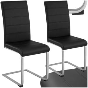 TecTake® Conjunto de Sillas de Comedor, Diseño Moderno, Asi…
