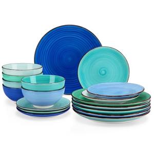 vancasso Serie BONITA Vajillas Completas 6 Personas, Platos…
