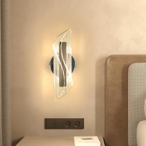 Apliques de Pared LED Interior, 12W Regulable Lámpara de Pa…