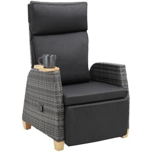 TecTake® Sillón de Ratán con Cojín, Estructura de Aluminio,…