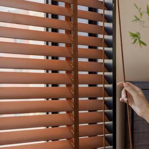 Estores Venecianos De Madera Sin Cables, Lamas De 5cm, Pers…