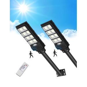 Sararoom Farolas Solar Exterior 400W, 720LEDs Focos Potente…