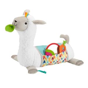 Fisher-Price Llama crece conmigo, cojín juguete sensorial p…