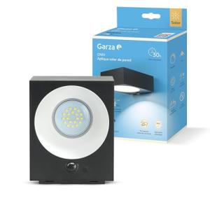 GARZA LED APLIQUE SOLAR ONIX 1000LM 40K