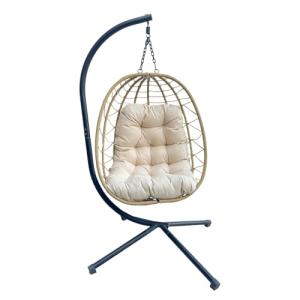 YOEVU - Silla Colgante con Soporte y Cojín Acolchado – Tipo…