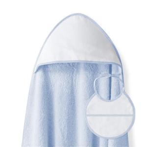 Interbaby - Capa de Baño Bebe Azul   Babero | Toalla Bebe c…