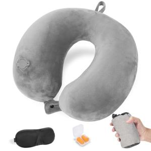 Cirorld Almohada de Viaje Hinchable, Cojin de Viaje Cuello…