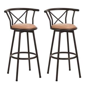 MEUBLE COSY Taburetes de Bar Juego de 2, Sillas de Cocina e…