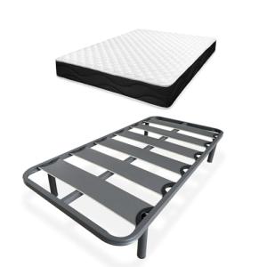 Homey - Cama Completa con Colchón Sleep Pro Reversible   So…