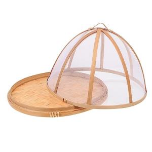 OFFSCH Funda para Platos De Cocina Protectora De Bambú para…