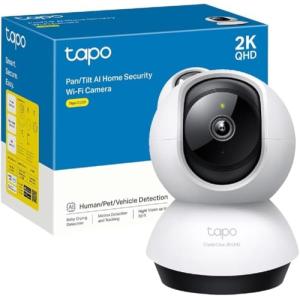 Tapo C220 - IA Cámara Vigilancia 360°, 2K 4MP QHD, Intelige…