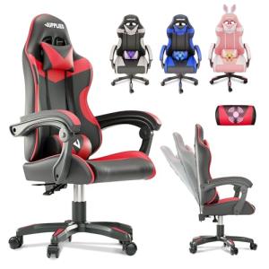 JUPPLIES Silla Gaming Profesional con Masajeador - Silla de…