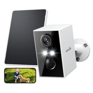 wansview Camara Vigilancia WiFi Exterior Solar - 2K Camaras…