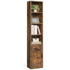 VASAGLE Librería, Estantería Vertical de 6 Niveles, con Pue…
