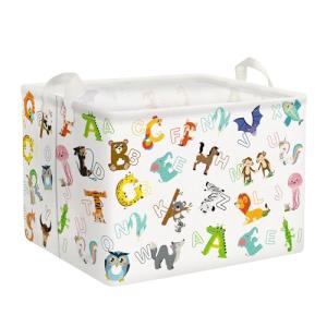 Clastyle Cajas de Almacenaje Cubo Colorido Animales Alfabet…
