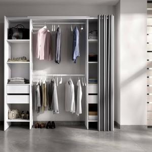 DMORA Armario Resegone, Estructura para vestidor, Mueble Pe…