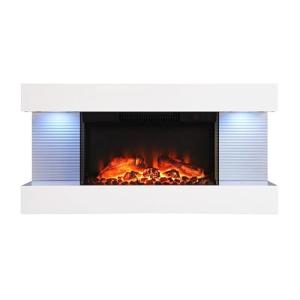 MachenFlame Chimenea eléctrica de Pared de 82 cm (32 Pulgad…