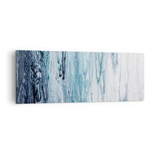 Lienzos decorativos Abstracción Contusión Azul Cuadro Sobre…