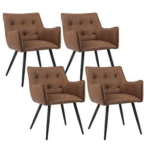 WOLTU 4X Sillas de Comedor Moderna, Sillad de Cocina con Re…