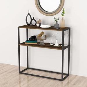 [en.casa] Mesa Consola con 1 Estante Mesa de Entrada con Al…