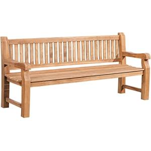 CLP Banco de Teca Jackson V2 I Banco de Madera Resistente a…