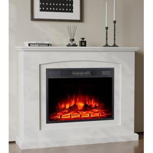 MachenFlame Chimenea eléctrica Sutie 23" con repisa y Envol…