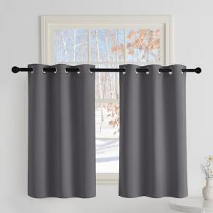 PONY DANCE Cortinas Dormitorio Cortas Aislantes Termicas Fr…