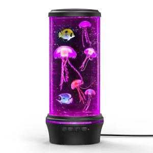 lampara medusa - Lámpara Luminosa de Medusas Acuario 7 Colo…