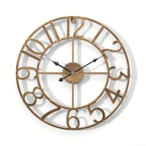 Oniissy Reloj de pared para exteriores, vintage, con cara a…