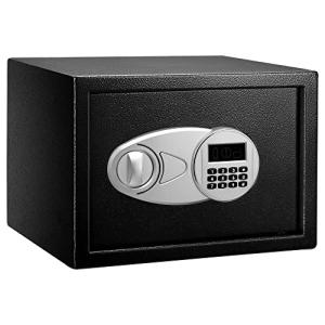 Amazon Basics - Electrónico Caja fuerte (14L), color negro