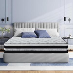 Colchón 160x200 - 26 cm, Memory Foam y Muelles Ensacados -…