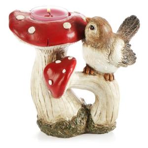 com-four® Setas de decoración de otoño - Pantalla Decorativ…